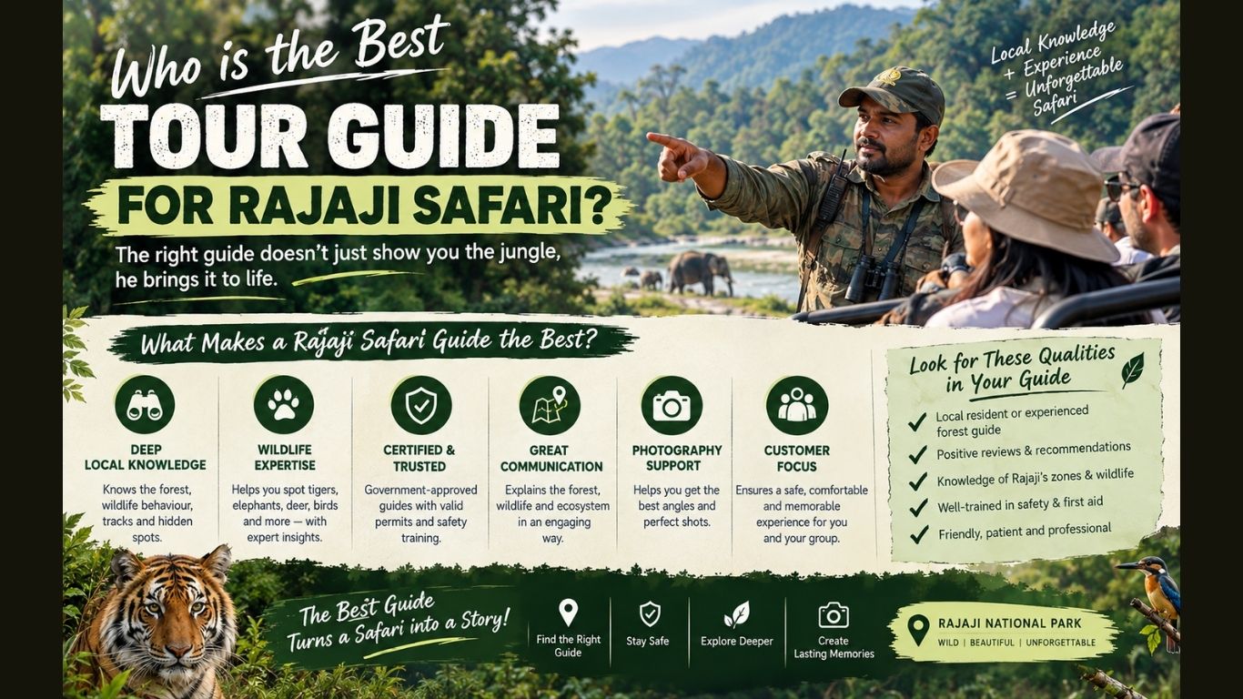 Who is the best tour guide for Rajaji safari?