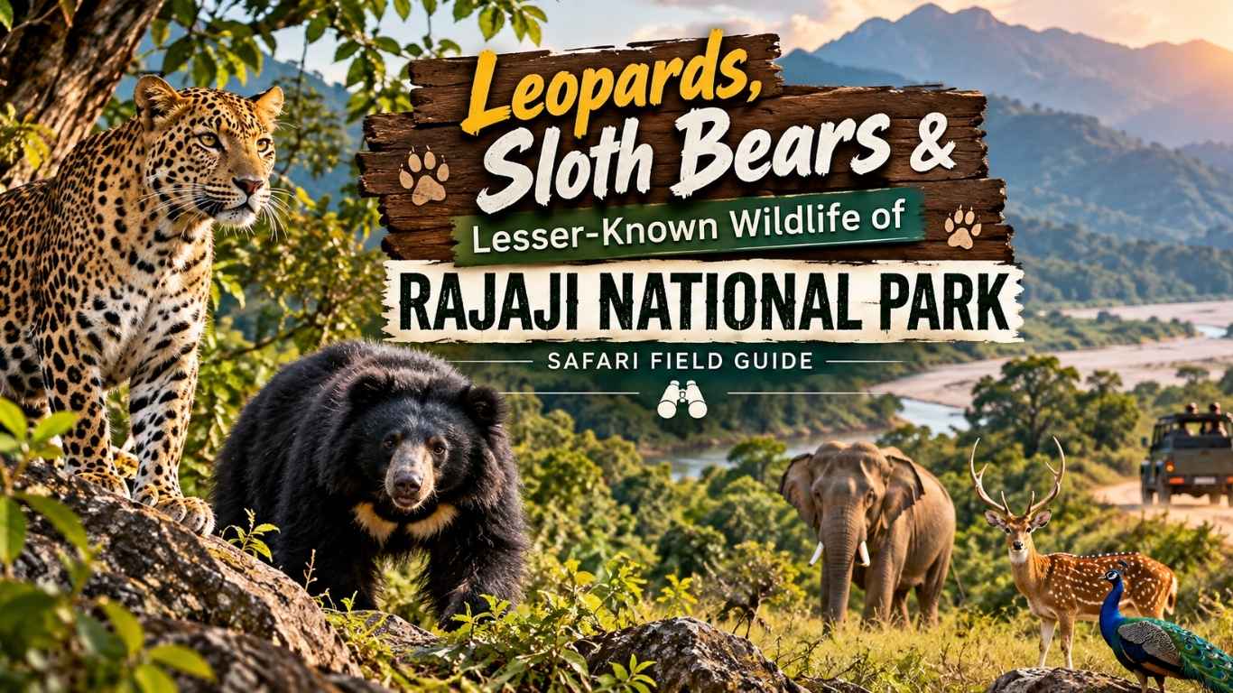 Leopards, Sloth Bears & Lesser-Known Wildlife of Rajaji National Park | Safari Field Guide