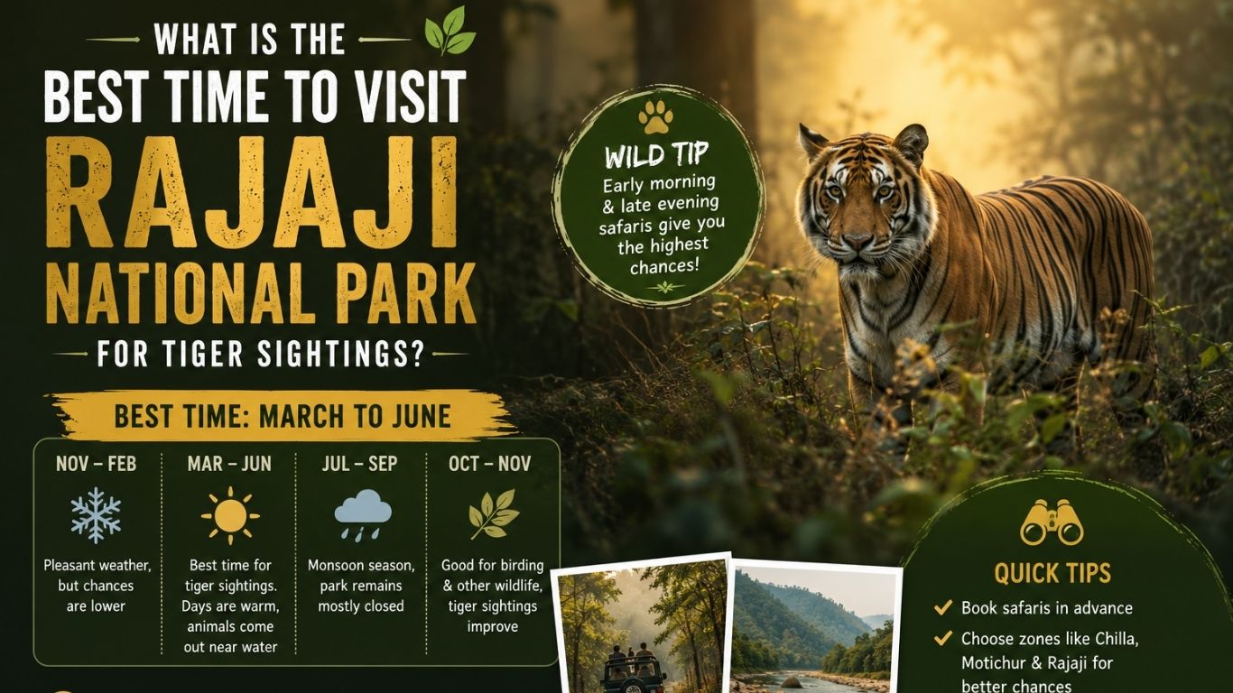 Best Time to Visit Rajaji National Park for Tiger Sightings